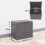 Outsunny Outsunny 93L Plastic Garden Storage Box, Storage Container w/ Handles, Brown 3