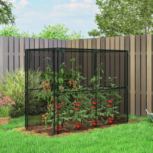 Outsunny Fruit Cage Bird Netting, Plant Protection Tent, Black