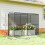 Outsunny Outsunny Fruit Cage Bird Netting, Plant Protection Tent, Black 3