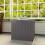 Outsunny Outsunny 93L Plastic Garden Storage Box, Storage Container w/ Handles, Brown 9