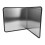 Protector de salpicaduras plegable para estufa 304 plateado 30 cm 1