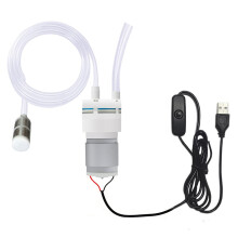 USB Powered Portable Water Transfer Pump with FoodGrade Hose for Home Brew Beer Wine