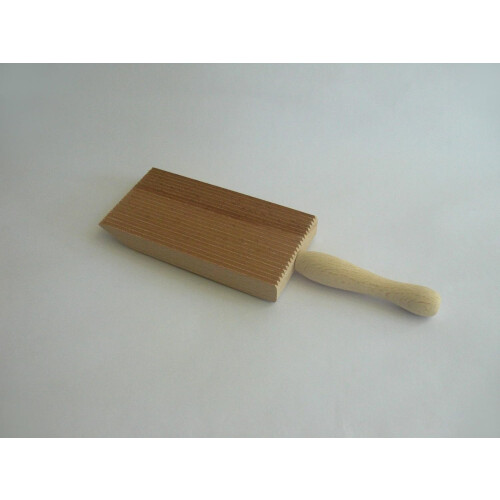 Gnocchi Board Pasta Maker with Ergonomic Slanted Edge and Smooth Ridging Surface 2.4x4.8 in 1