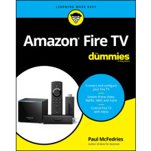 Amazon Fire TV For Dummies by Paul McFedries Paperback Book