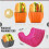 4 PCS Adjustable Silicone Burger Holder Clip Set, Mess Eating, Reusable, Dishwasher Safe, MultiColor 5