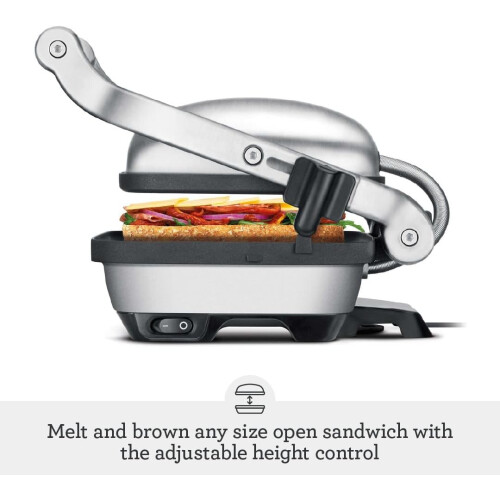 Sage Sage SSG600BSS The Perfect Press Sandwich Maker Kitchen Silver 1