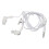 Auriculares con cable IP68 de 3,5 mm, cable de 100 cm, ABS 16