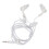 Auriculares con cable IP68 de 3,5 mm, cable de 100 cm, ABS 9