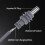 Cable Tipo-C a conector de barril DC de 2 m USB-C 20 V 5 A 100 W 4