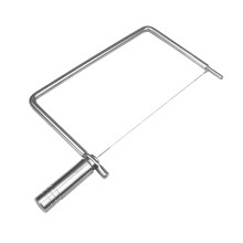 Stainless Steel Cheese Slicer with Wire Cutter, Precision Cutting for Cheese, Butter and Fruits