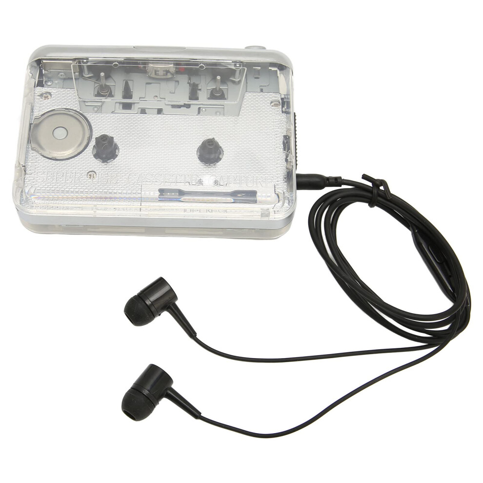 Cassette To Mp3 Converter With Auto Reverse, Portable Cassette Player With 3.5Mm Audio Jack 9771547210139