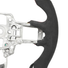 Carbon Fibre Race Steer Wheel Suede Mustang