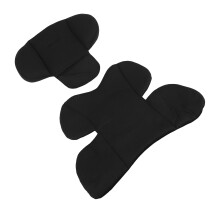 Cojín para asiento de coche de bebé, soporte para el cuello, negro, 47 cm