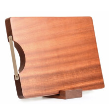 Solid Red Sandalwood Cutting Board, Extra Thick 30mm SinglePiece Natural Wood Chopping Block 19x13