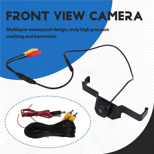 CCD Car Front Grille Camera Front View Parking LOGO Camera Night Vision per  RAV4 2020 1