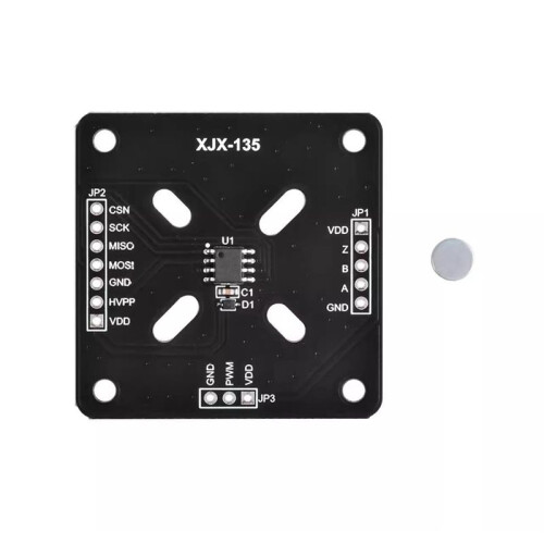 XJX-135 MT6816 MT6816CT Magnetic Encoder Evaluation Kit 42-Stepper Motor PWM Control Module 2