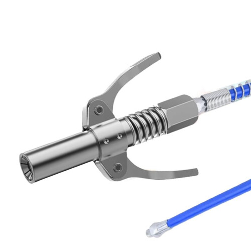 Double Handle High Pressure Locking Pliers Grease Fitting, Grease Coupler, Repair Tools, NPT1/8 Adapter