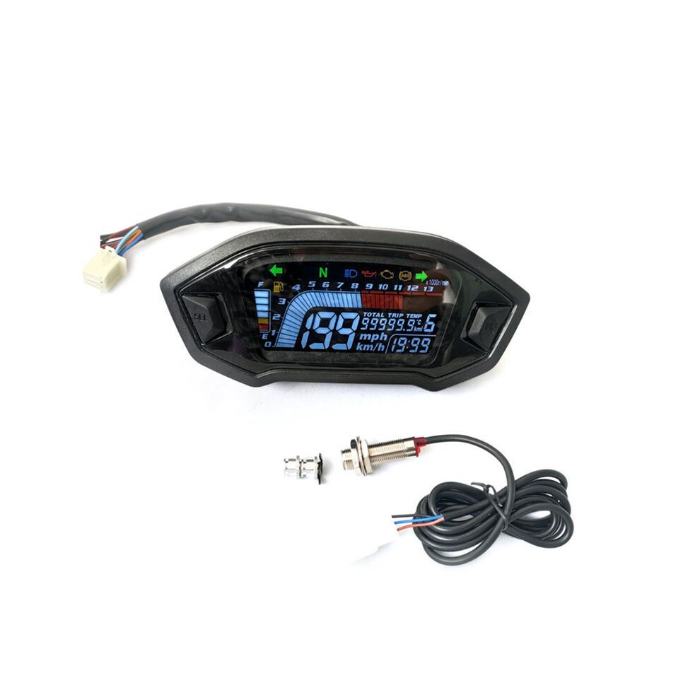 Universal Motorcycle Modification Parts Lcd High-Definition Instrument Panel, Odometer, Speedometer, Tachometer 6031977085855