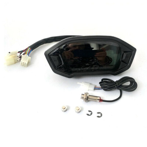 Universal Motorcycle Modification Parts LCD High-Definition Instrument Panel, Odometer, Speedometer, Tachometer 2