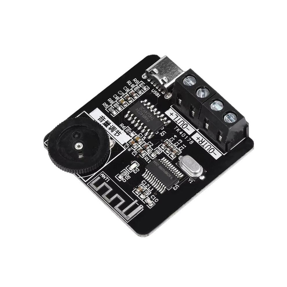 Xh-A164 Micro-Digital Amplifier Board Pam8403 Amplifier Module Dc5v Power Supply 5W+5W Power 6031535529401