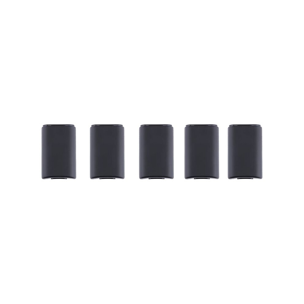5Pcs Battery Back Cover For 360 Controller Replacement Battery Case Covers For Xbox360 Wireless Gamepad Black 4712770416344