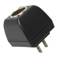 Voertuigversterker voedingsadapter converter 12V DC uitgang universele AC naar DC wandstekker met LED-indicator draagbaar formaat breed toepasbaar