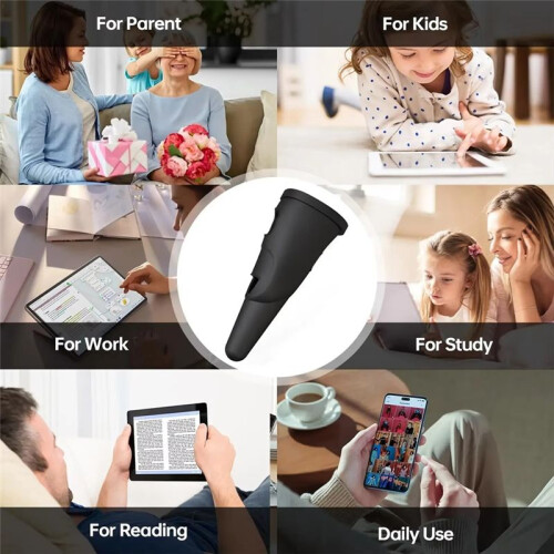 3PCS Universal Silicone Finger Stylus Pens Multi-Functional High Sensitivity Stylus Tablet Screen Gloves M 2