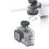 Bike Computer Bracket Adaptor Kit for  XOSS IGPS Aluminum Alloy Quick Release Bracket 3Plug M 2Plug F 6