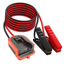 For  18V Li-Ion Battery Jump  Adapter Car Booster Cable Auto Emergency Jumper Cables