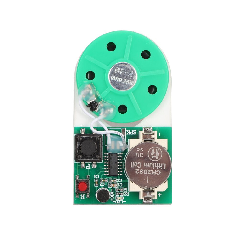 Photos - Other Photo Accessory Recordable Sound Chip PCB 25 Seconds Recording Module Button Control Compact with Double Faced Adhesive Tape