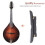 Adjustable Mandolin Bridge Mandolin Musical Accessory for Mandolin Enhance Mandolin Bridge Replacement 6