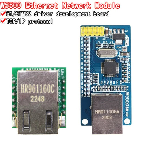New W5500 Ethernet Network Module Hardware IP 51 / STM32 Microcontroller Program over W5100 W5500 1