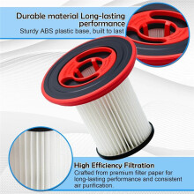 12040193 Replacement HEPA Filter for  Unlimited 7 Series Cordless Handheld Vacuum Cleaner BKS711XXL BBS711W BBS712A