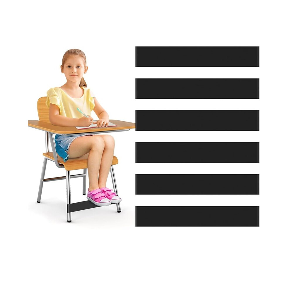 Tauoh 6 Pack Chair Bands For Kids With Fidgety Feet - Sensory Room Must Haves For Adhd And Autism, Chairs Fidget Tools