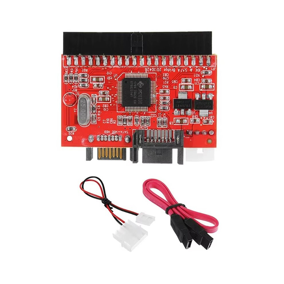 Photos - Cable (video, audio, USB) Zandona 2 in 1 IDE to / to IDE Adapter Converter 3.5" 40pin for DVD CD HDD Bidirectional Transfer PC Data Cable 