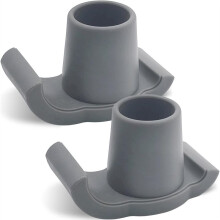 Elderly Walker Feet Walker Ski Glider Elderly Foot Pads Non-Slip Plastic Accessories Sled Sliding Rubber Foot Pad