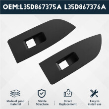 1Pair Car Rear Door Window Glass Lift Bezel Armrest Panel for CC 2010-2018 35D867375A1QB L35D867376A1QB