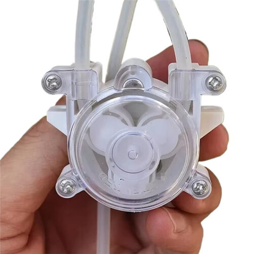 Micro-Peristaltic Pump  6V 9V 12V Small  500 Geared Motor Dosing Liquid Water Squeeze Reversible 1