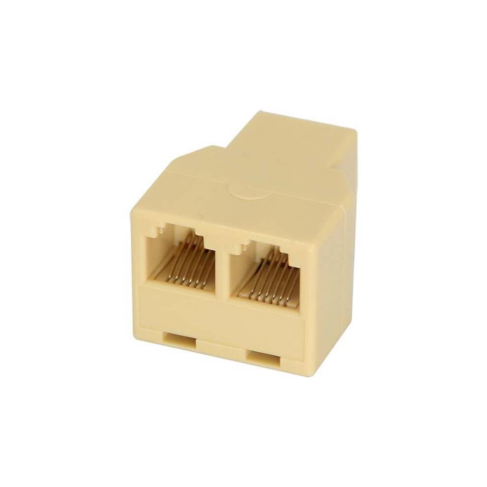 50Cm Rj12 6P6c Coupler 2 Way Rj11 Telephone Cable Splitter Adapter Suitable For Telephone 4711262646863