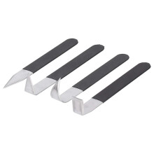 4 Stück Tonschnitzmesser, Werkzeuge, Metallkeramik, Tonschnitzwerkzeuge zum Gravieren, Formen und Stylen Von Tonkeramik