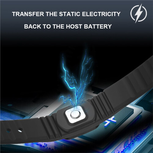 Anti Static Wristband Antistatic Wrist Strap Safe Anti-Static Bracelet Electrostatic Remover Ring Electrostatic Release 2