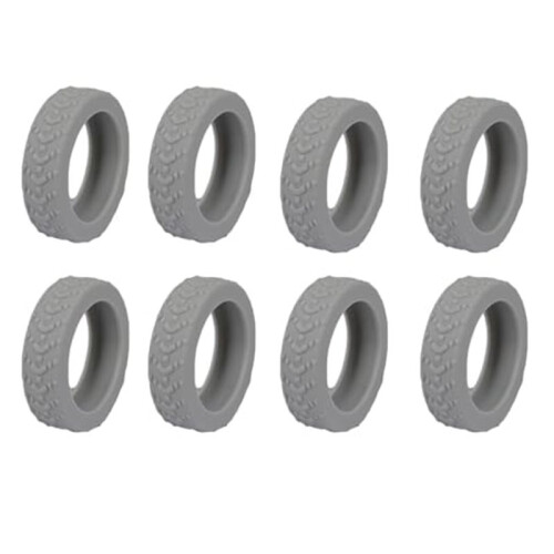 8pcs Suitcase Wheel Protector, Silent Silicone Wheel Protector, Universal Wheel Replacement Accessory