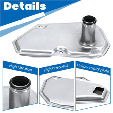 Transmission Oil Filter and Pan Gasket Set 12-19 for Sentra Versa Note 31728-3JX0A 31728-3JX0B RE0F11A 3172628X0A