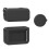Silicone Case for  Osmo  with Lens Cap Dirt-Proof Protective Case for  Osmo  Action Camera Black 1