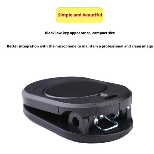 Magnetic Back Clip for Wireless Microphone Magnetic Clip Collar Magnet Microphon Mount Live Broadcast Cable Clip 2