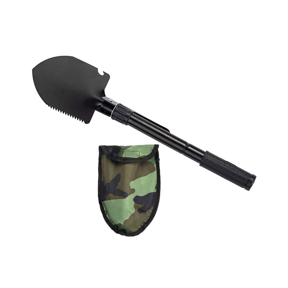 Gardening Folding Shovel Camping Shovel Survival Gear Entrenching Tool With Carrying Pouch Metal Handle 6031929468507