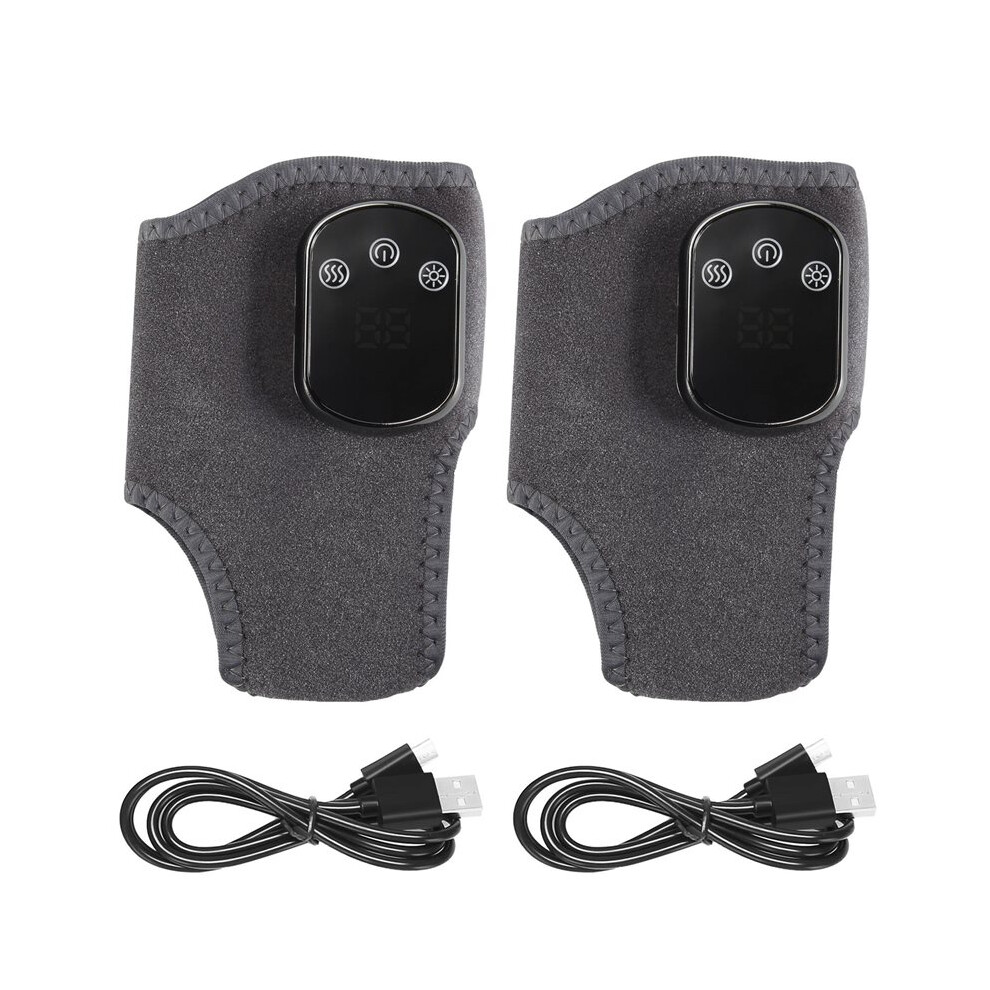 2025 Emsense Foot Massager, Triple Therapy for Pain Relief, Wireless & Rechargeable with 5 Heat Levels, 2Pack