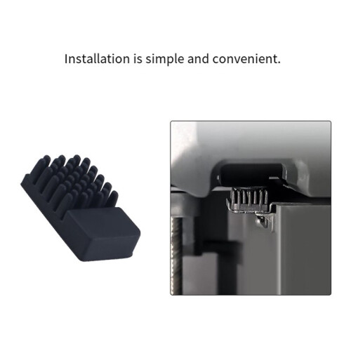 Wiper Silicone Nozzle Brush for  Centauri Carbon Hotbed Mounted Scrubbers Cleaning Tool for 3D Printer Beds 2