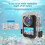 For  OSMO 360 Waterproof Diving Case 40M Underwater Waterproof Case for  OSMO 360 Action Camera Protective Shell 6