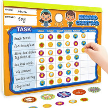 Sticker Chart for Kids Behavior Magnetic Visual Kids Chore Chart Educational Homeschool Supplies
